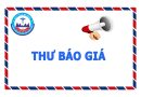 Mời cung cấp thông tin báo giá dịch vụ tư…