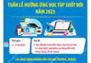 HƯỞNG ỨNG TUẦN LỄ HỌC TẬP SUỐT ĐỜI NĂM 2025